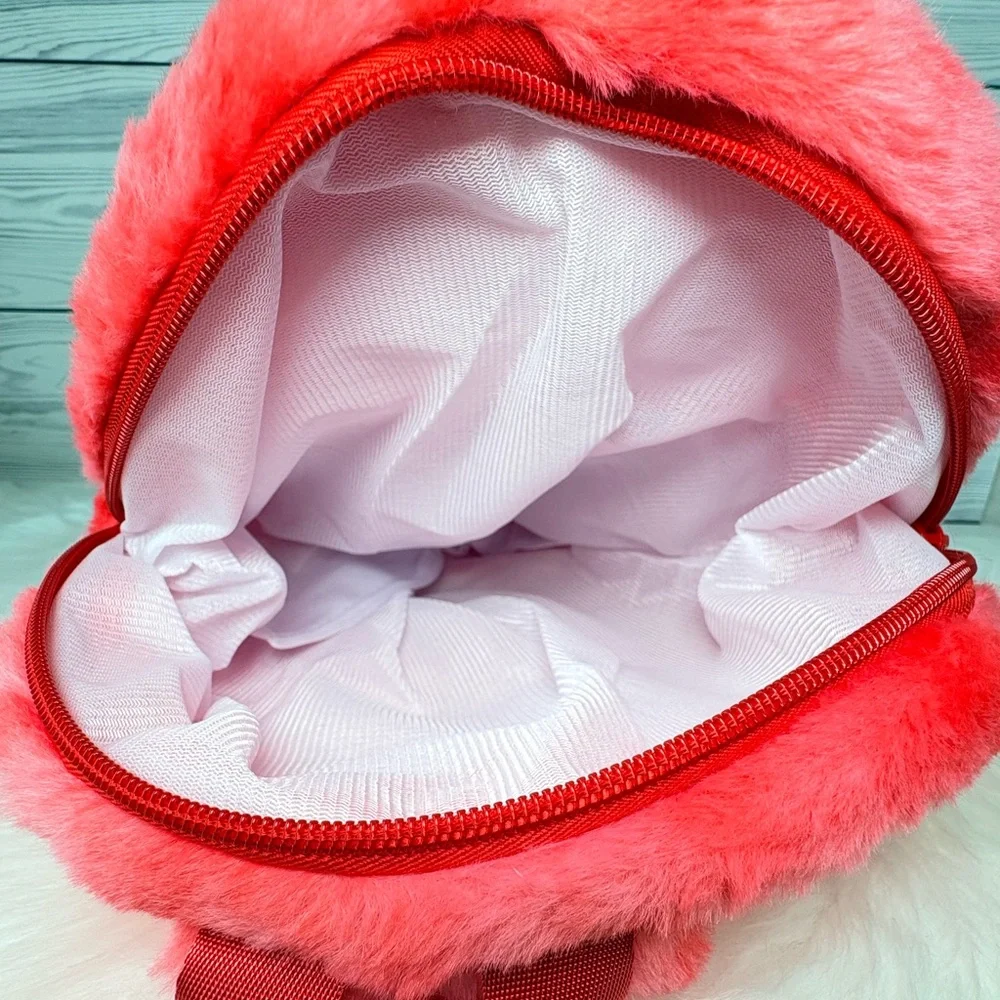 Red/Pink‎ Labubu Plush Backpack